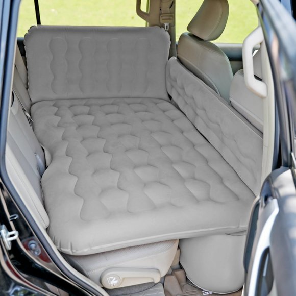 Bedding Inflatable Travel Car Bed Camping Air Mattress Back Seat